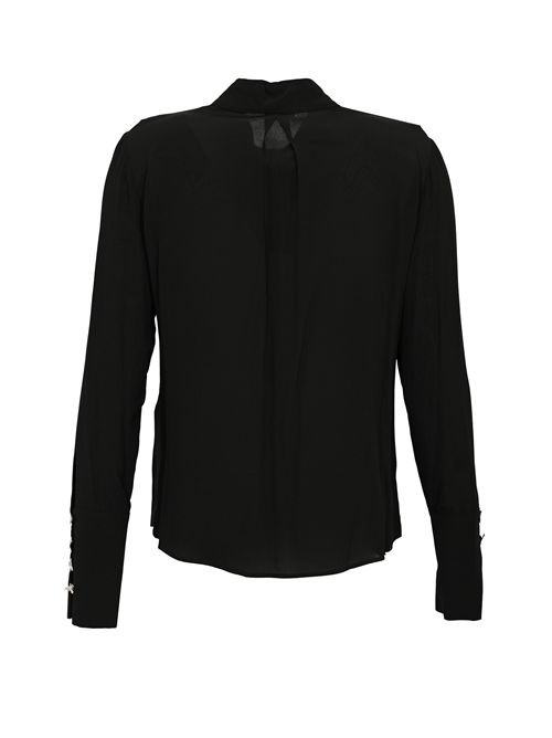 Camicia Essential polso alto Fly Nero Patrizia Pepe | 8C0761 A8I1K103